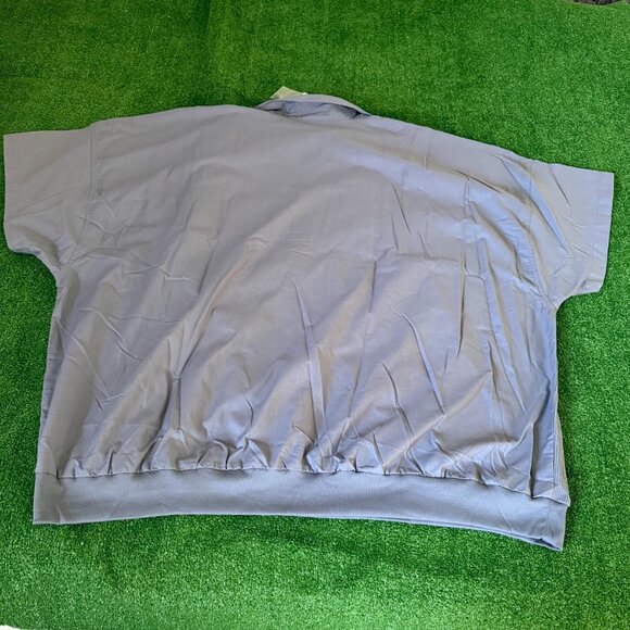 King Size Utility Polo Shirt Gray Chest Pockets Short Sleeve Big & Tall 6XL NEW - Picture 9 of 13